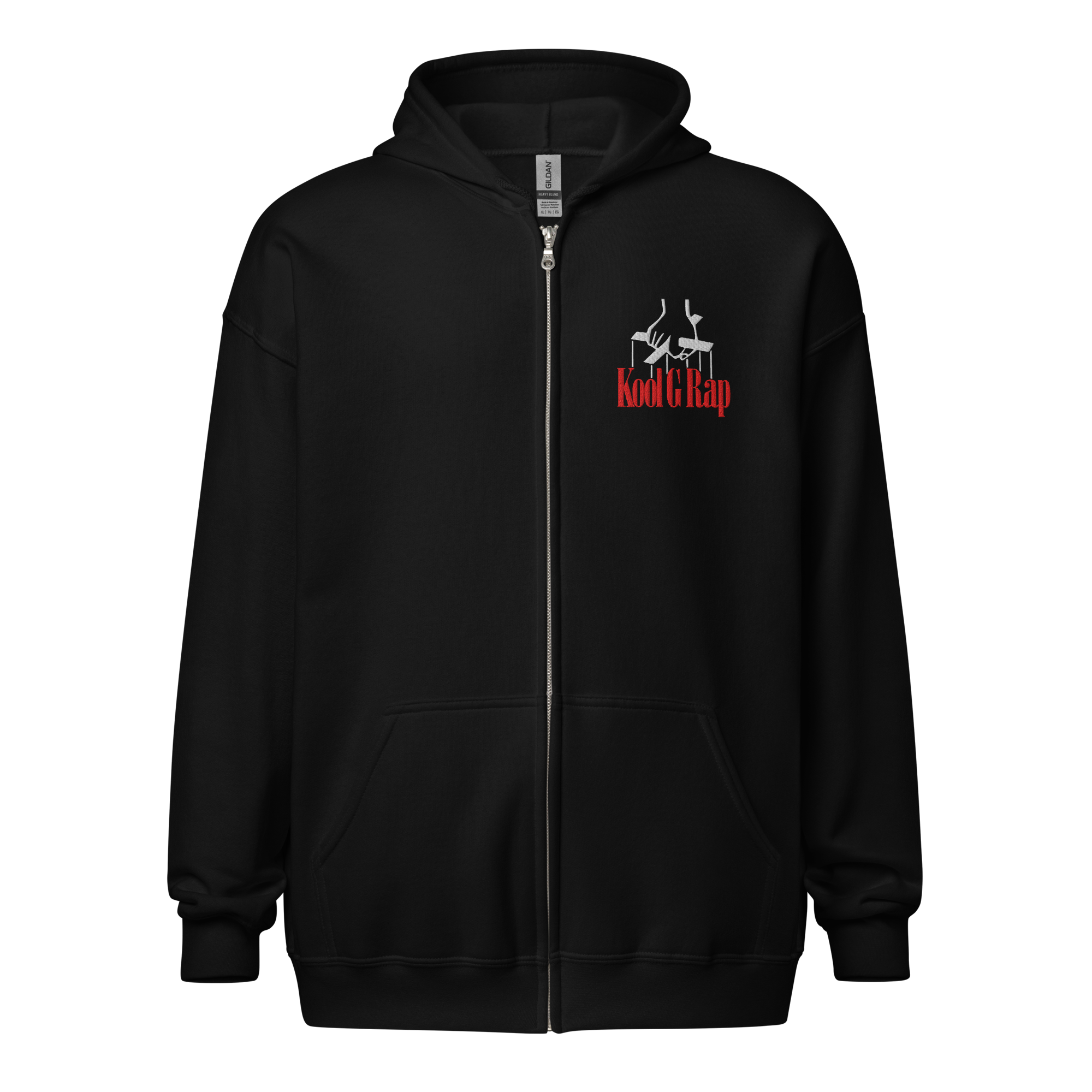 KGR Unisex heavy blend zip hoodie / Legacy in Every Stitch . Bars in Every Thread - Image 2